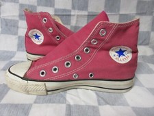 CONVERSE ALL-STAR made in USA rose framboise vintage 36,5 (US men 4 Wo's 6 )