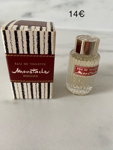 Ancienne miniature moustache - miniature,