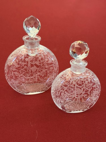 Paire flacons carafe baccarat - flacons,