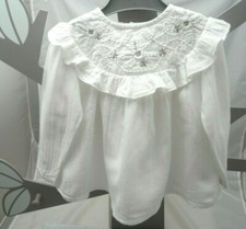 Zara haut manche longue blanc