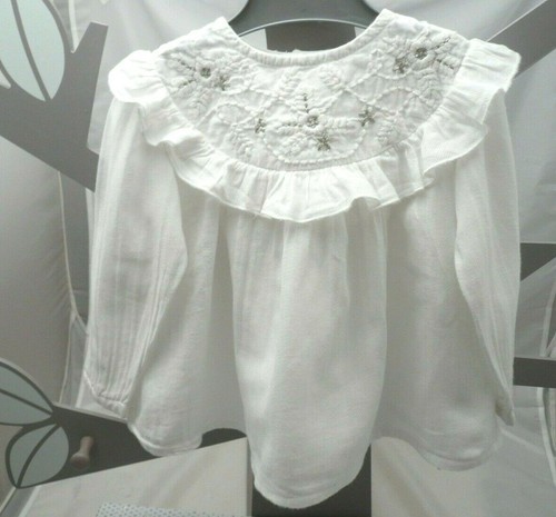 Zara haut manche longue blanc