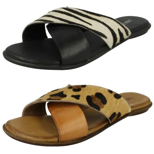 Sandales vamp cuir pour - cuir,