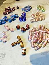  Lot de 88 Perles verre de