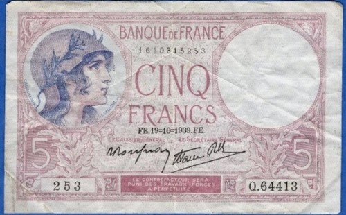 France billet 5 - ,