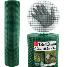 Grille de jardin soudée verte