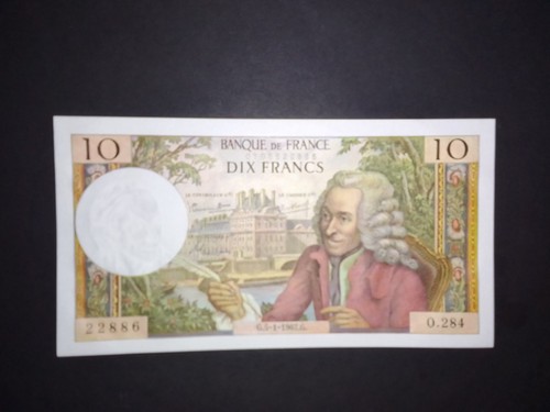Francs voltaire 1 1967 - francs,