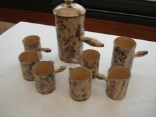 Service à Café VALLAURIS signé en parfait état années 1960