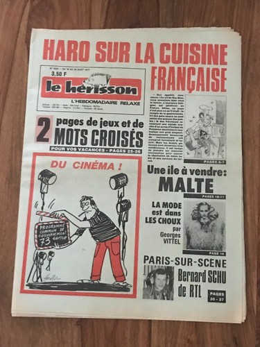 Journal hérisson 1635 - le,