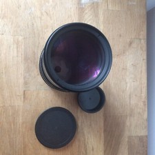 objectif Pentacon auto 4/200 MC + bouchons