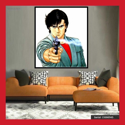 Toile nicky larson affiche - toile,