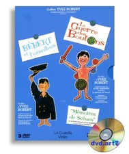 DVD : LA GUERRE DES BOUTONS + BEBERT ET L'OMNIBUS - de Yves Robert coffret 3 DVD