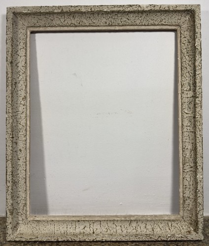 Cadre ancien blanc - , 6f