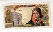 FRANCE Billet 100 NOUVEAUX FRANCS (1959-1963) NAPOLEON BONAPARTE P144 TTB+/VF+