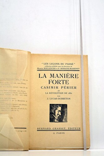 Livre ancien maniere forte - la,