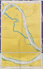 Amirauté 1620 Jiang Jiangyin Gang À Luocheng Zhou Chine Chang Vintage Mapchart