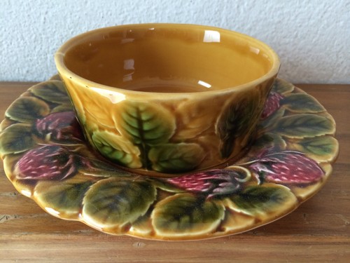 Ancien confiturier barbotine - ancien,