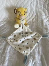 Doudou Roi Lion Disney Peluche Blanc Nicotoy Simba Toys Blanc Kiabi