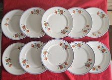 SERIE DE 12 ASSIETTES DESSERT