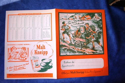Protege cahier malt kneipp - , /