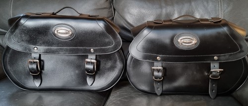 Sacoches cuir moto technical - cuir,