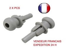 Lot de 2 Clip Fixation Plage Arrière CITROEN Saxo Xantia C2 C3 Xsara Picasso