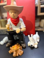 NO MOULINSART  TINTINIMAGINATIO PIXI LEBLON TINTIN COW BOY EN AMERIQUE