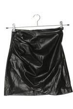ZARA Jupe en cuir synthétique
