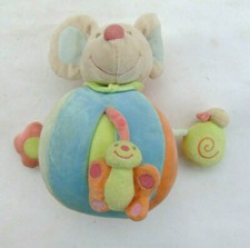 PELUCHE SOURIS 1ER AGE JOUET JEU POUR ENFANT PLUSH TOY GAME Plüschtier 