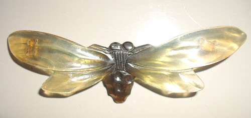 Broche ancienne abeille - , en