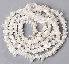 Collier de perles pierre de Lune grande longueur (80cm) en pierre Naturelle