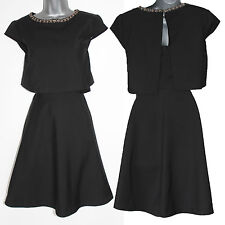 Monsoon Noir Robe Crêpe