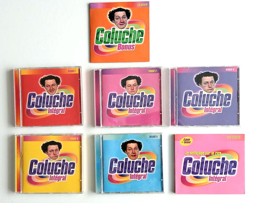 Coluche intégral lot - coluche,