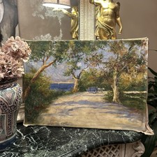 Huile Sur Toile Ancienne