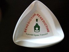 CENDRIER PUBLICITAIRE LIQUEUR BÉNÉDICTINE FÉCAMP