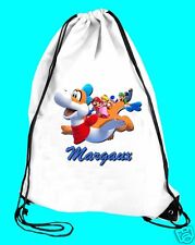 Sac de piscine, sac de gym  mario réf 25  prénom personnalisable 
