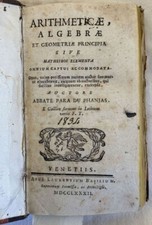 Arithmetic Algebra Et Géométrie Phanjas 1782 Aritmetica Algebra Géométrie Il