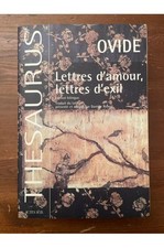 Lettres d'amour, lettres d'exil, Edition bilingue Ovide 
