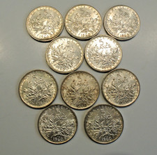 5 FRANCS SEMEUSE ARGENT 1960