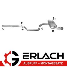 Pot d'échappement pour Seat Altea 2.0 TDi / Pot d'échappement Seat Leon 2.0 T...