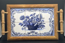 Plateau en faïence Portugal