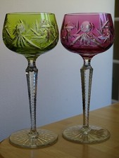 2 ANCIENS VERRES A VIN ROEMER