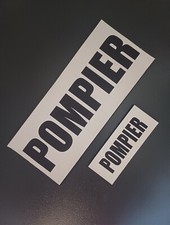 Dossard + Bande poitrine BLANC