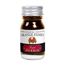 [11557T] Herbin Encre traditionnelle à stylo en flacon 10ml - orange indien