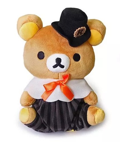Peluche biscuit habillé - , assis