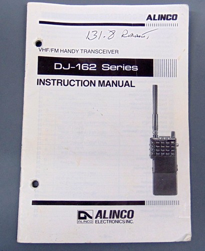 Alinco 162 vhf - alinco,