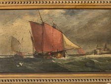 CHARLES LEDUC Paysage Marin