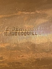 Dehillerin Ancienne Grande Casserole en Cuivre - E.Dehillerin Rue Coquillière