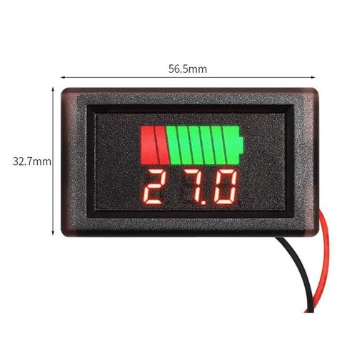 Tensionmètre batterie led - batterie,