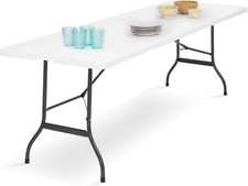 Table pliante d'appoint portable pour camping ou réception 180