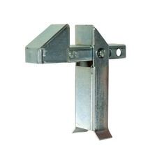 Arrêt de portail à bascule en acier zingué - à sceller BOURG INDUSTRIES